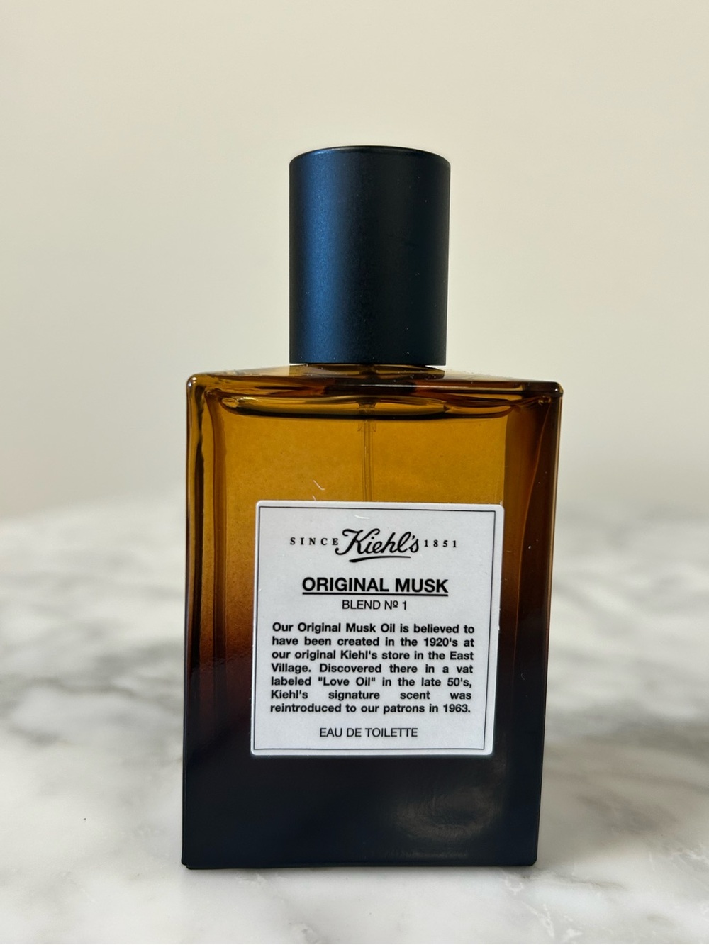 Kiehl's Original Musk Blend No. 1 Eau De Toilette – 1.7 fl. Oz. - 50 mL